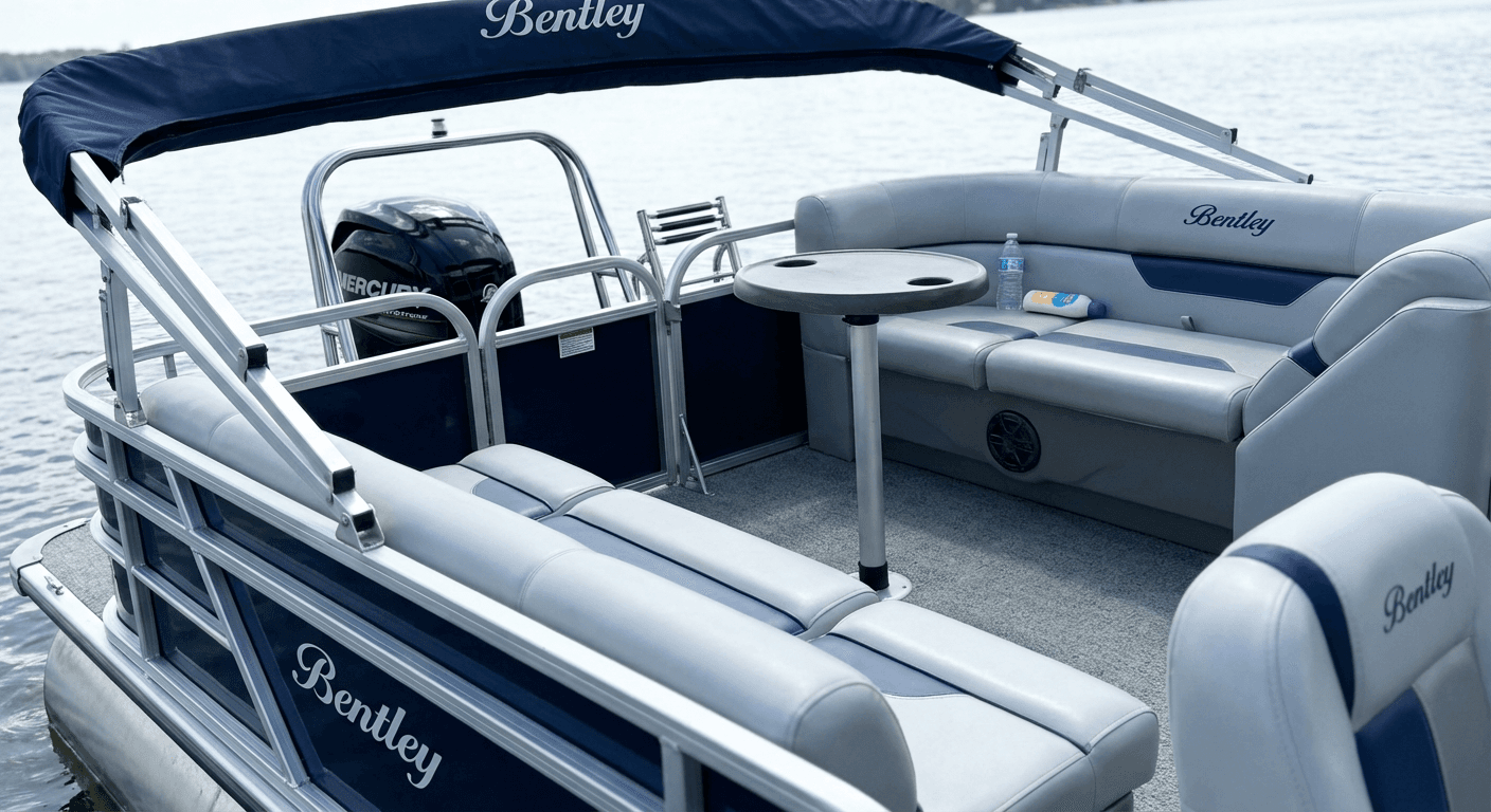 Interior seating of the Bentley 220 Cruise SE